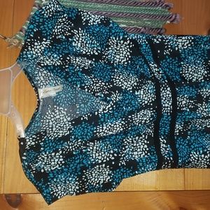 PerSeption Concept Faux wrap dress. L